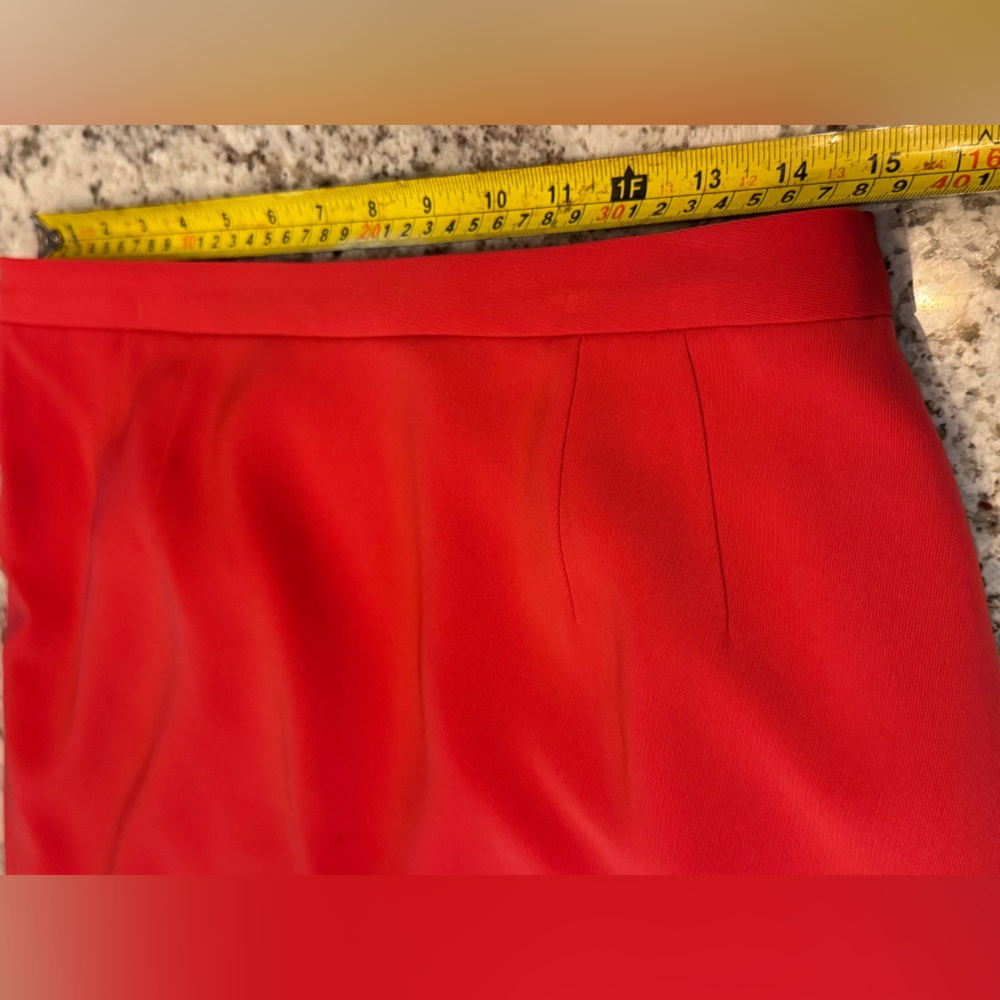 Kasper Suit - Red Pencil Skirt‎ Knee-length Work - Picture 9 of 10